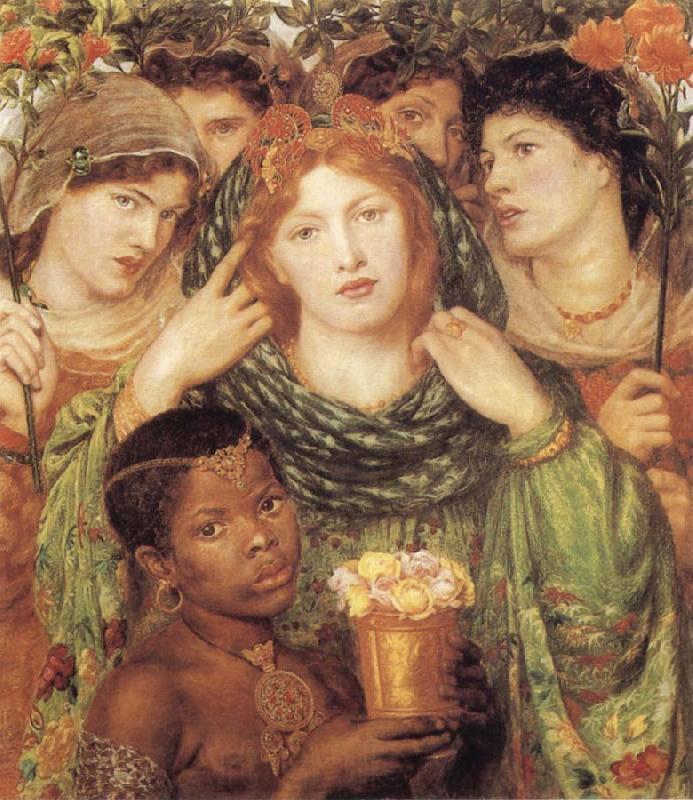 Dante Gabriel Rossetti The Bride Norge oil painting art